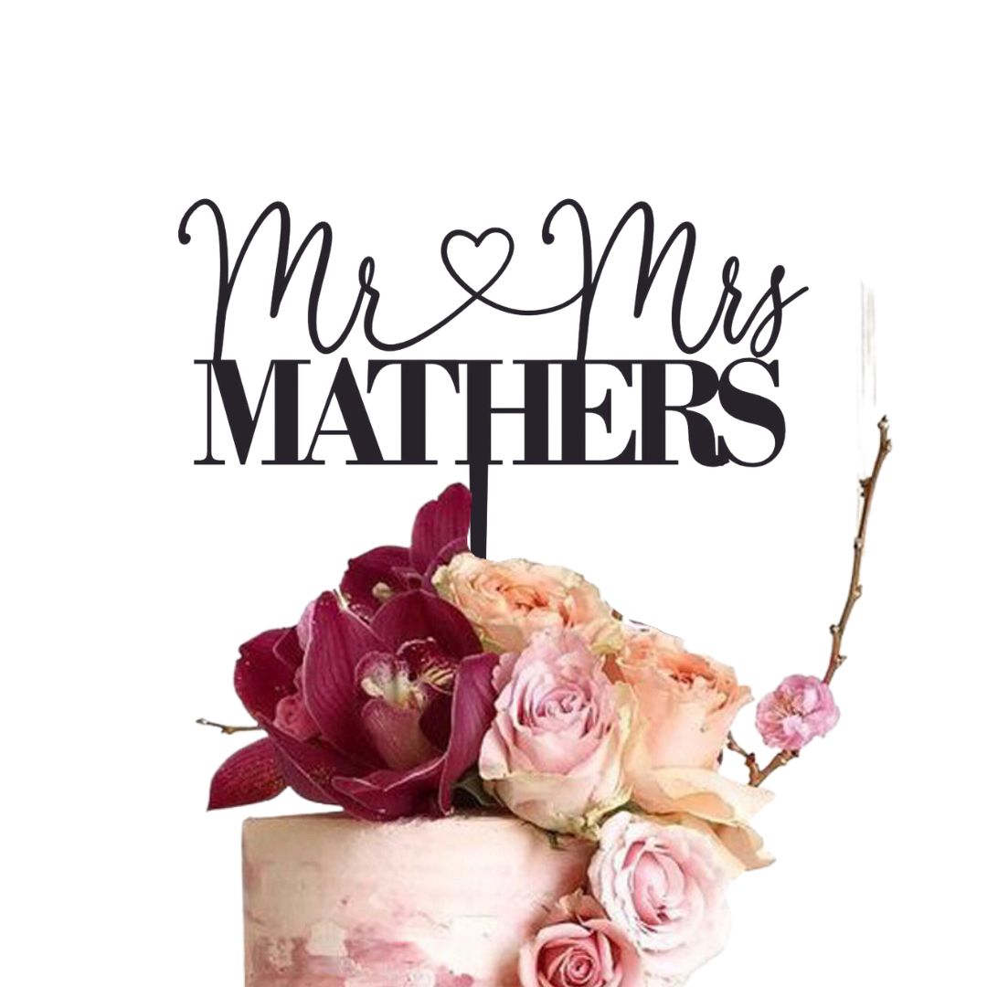 Wedding Cake Topper Cake Toppers Perth Etched Design