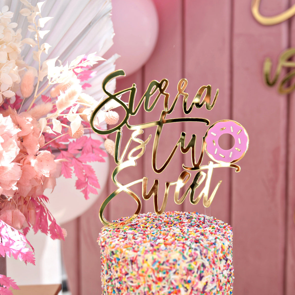 Custom Cake Toppers | Etched Design